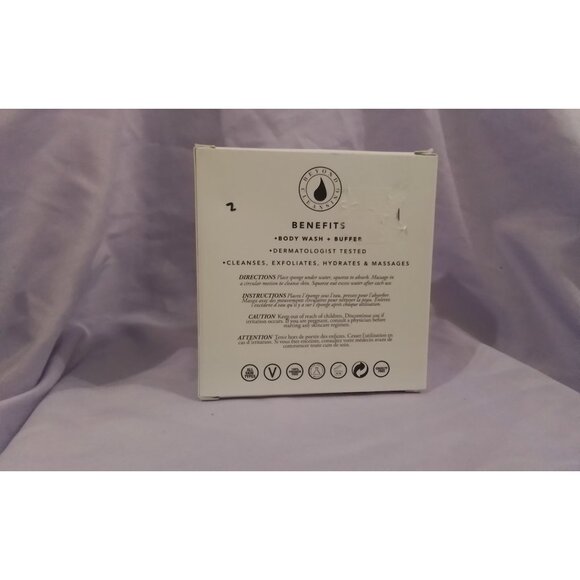 Spongellé Freesia Pear Body Wash Infused Buffer 3 Oz Multi-Use - Picture 2 of 2